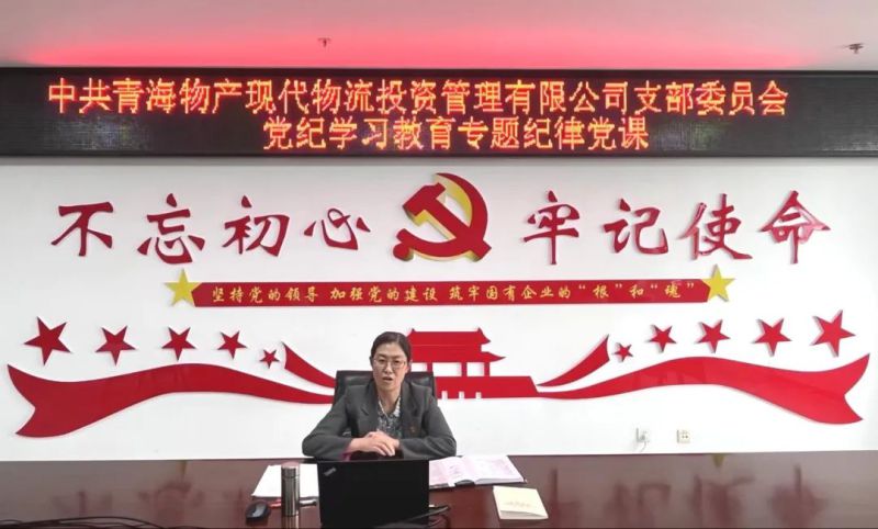 嚴明紀律作風(fēng) 永葆政治本色——集團黨委書記、董事長劉玲同志講授專題紀律黨課