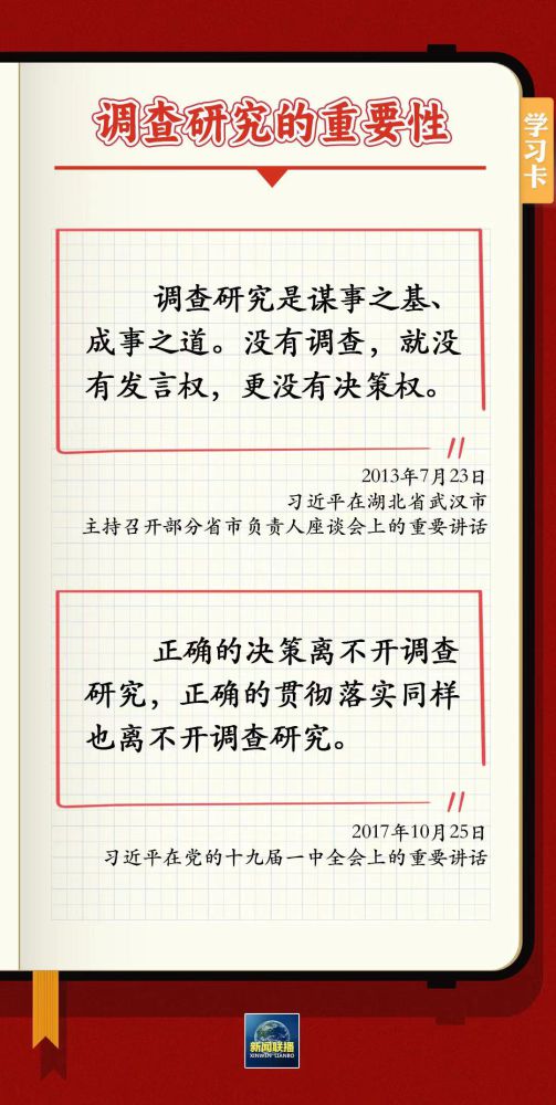 學(xué)習(xí)卡丨如何深入調(diào)查研究？跟總書記學(xué)習(xí)“五字訣”