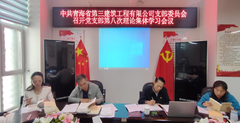三建公司黨支部召開(kāi)第八次理論集體學(xué)習(xí)會(huì) ----集團(tuán)黨委委員、紀(jì)委書(shū)記講主題教育專題黨課